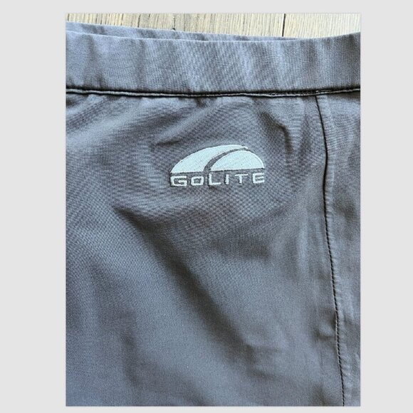 GoLite Hiking Ski Pants Size L Gray Lightweight Technical Outdoor Activewear - Picture 2 of 9